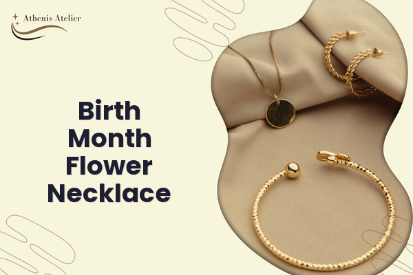 Birth Month Flower Necklace