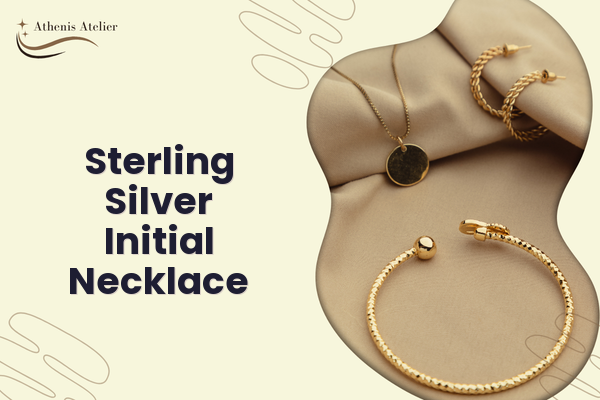 Sterling Silver Initial Necklace